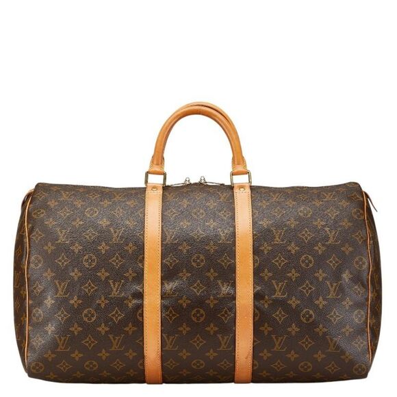 Pre Loved louis vuitton Unisex Brown Travel Bags - Picture 1 of 8